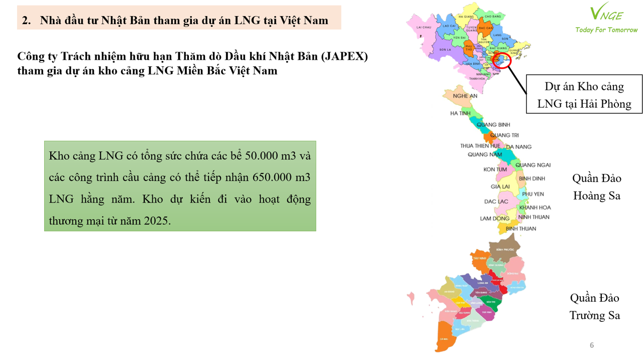 Nhà đầu tư Nhật Bản tham gia dự án Khí Thiên Nhiên Hóa Lỏng (LNG) Việt Nam 