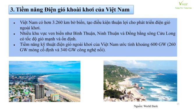 Điện gió Ngoài khơi: Kinh nghiệm Quốc tế và Tiềm năng Phát triển tại Việt Nam 