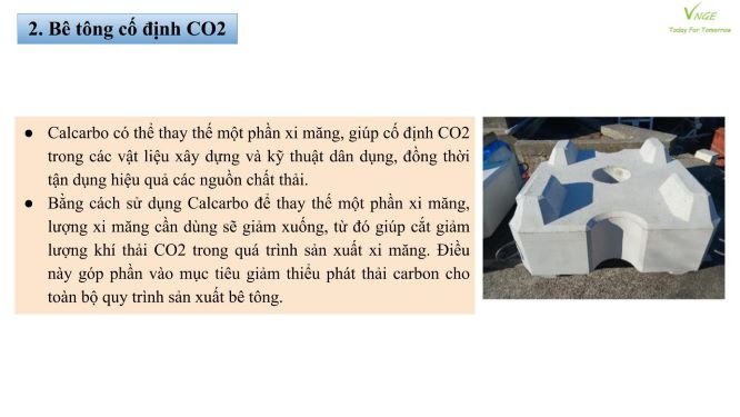Dự án Bê tông Cố định CO2 tại Nhật Bản 